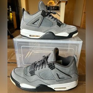 Size 12 - Jordan 4 Retro Low Cool Grey